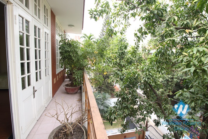 Spacious house with garden on To Ngoc Van, Tay Ho, Hanoi